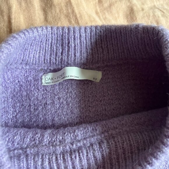 Oak + Fort Chunky Sweater - Picture 3 of 5